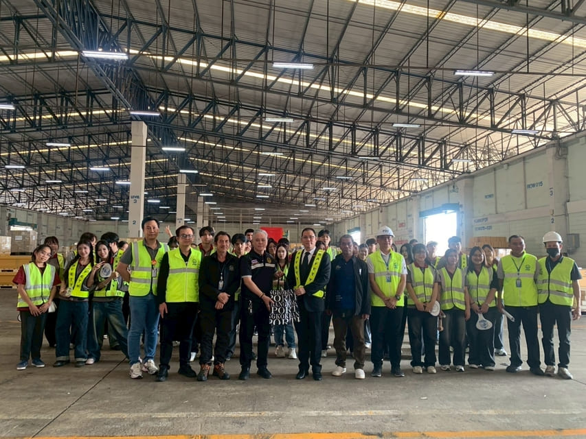 จากห้องเรียนสู่ท่าเรือ สัมผัสระบบโลจิสติกส์ระดับประเทศ