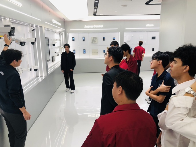 ยกระดับการเรียนรู้เทคโนโลยีสมัยใหม่ ศึกษาดูงานนวัตกรรมความปลอดภัยอัจฉริยะ AIoT