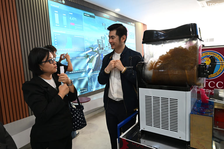 คณะวิศวกรรมศาสตร์ ได้ให้การต้อนรับ คณะศึกษาดูงานจากมหาวิทยาลัยสุโขทัยธรรมาธิราช เยี่ยมชมศึกษาดูงาน AI Innovation