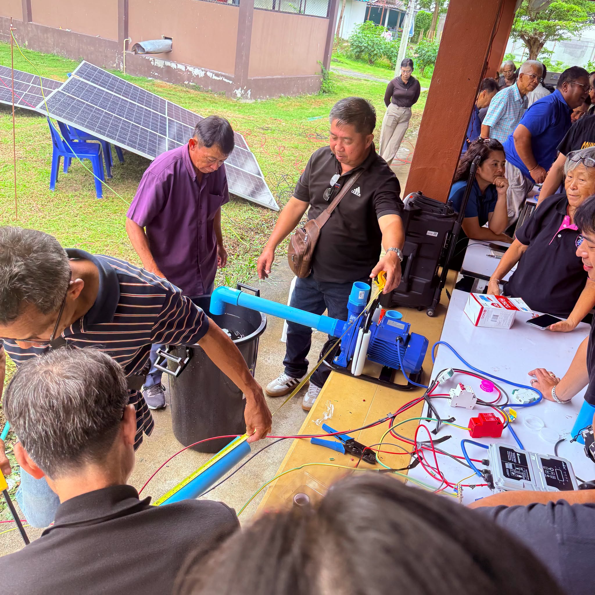 วิศวะ UTCC จับมือ อบจ.ลำพูน อบรม AIoT &#038; Smart Farm พัฒนาระบบปั๊มน้ำอัจฉริยะด้วยโซล่าเซลล์